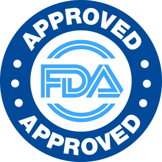 FDA-Registered Facility badge — BloodPril® meets US production oversight