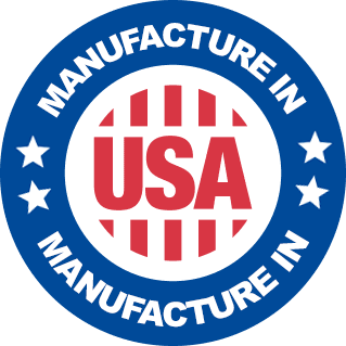 Made in the USA badge — BloodPril® is bottled on American soil